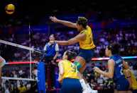 Ana Cristina destaca força do grupo após vitória do Brasil sobre a Polônia na VNL