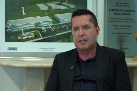 Diretor de operações da Biomm, Luciano Machado • Anderson Porto | Itatiaia