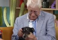 Idoso abre mão de cachorro por amor e comove milhares de pessoas