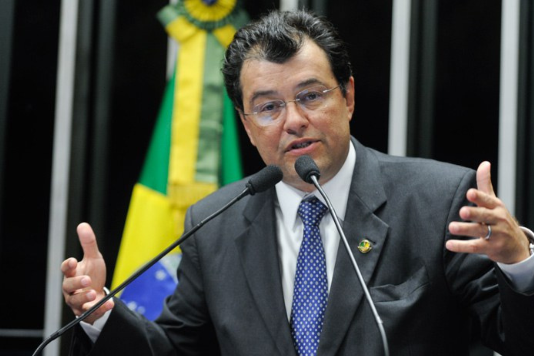 Eduardo Braga lidera busca pelo Senado por Amazonas com 29,5%, com 56% das urnas apuradas