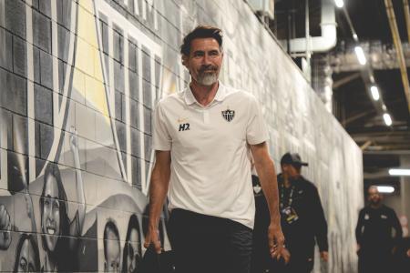Eduardo Domínguez, treinador do Galo