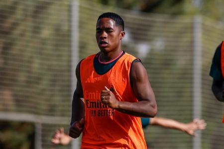 Endrick em treino na pré-temporada do Real Madrid