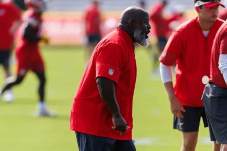 Eric Bieniemy, coordenador ofensivo do Kansas City Chiefs