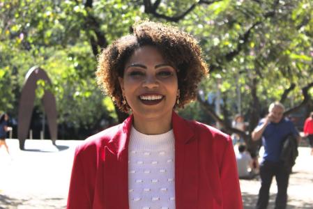 Servidora de carreira, Érika atua há quase duas décadas no Samu de Belo Horizonte. • Luisa Marques/Itatiaia.