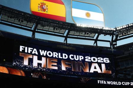 Espanha x Argentina, final da Copa do Mundo, no MetLife Stadium