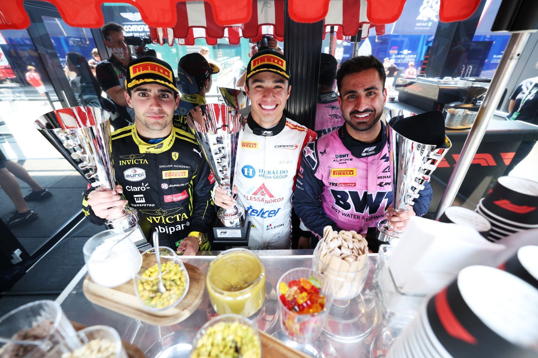 F2: Rafael Câmara em terceiro no GP da Hungria, e León vence prova