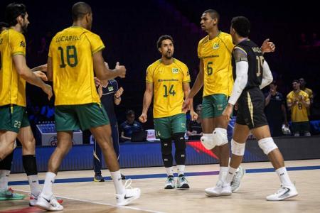 Jogadores da Seleção Brasileira Masculina de Vôlei