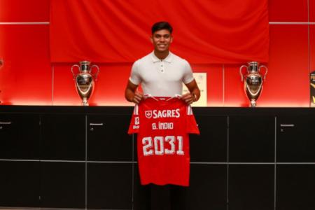 Gabriel Índio é o novo jogador do Benfica
