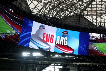 Mercedez-benz Stadium, em Atlanta, recebe a semifinal do Mundial • Divulgação/England