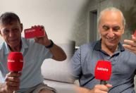 Joãozinho e Nelinho se emocionam com narração de gol do título da Libertadores