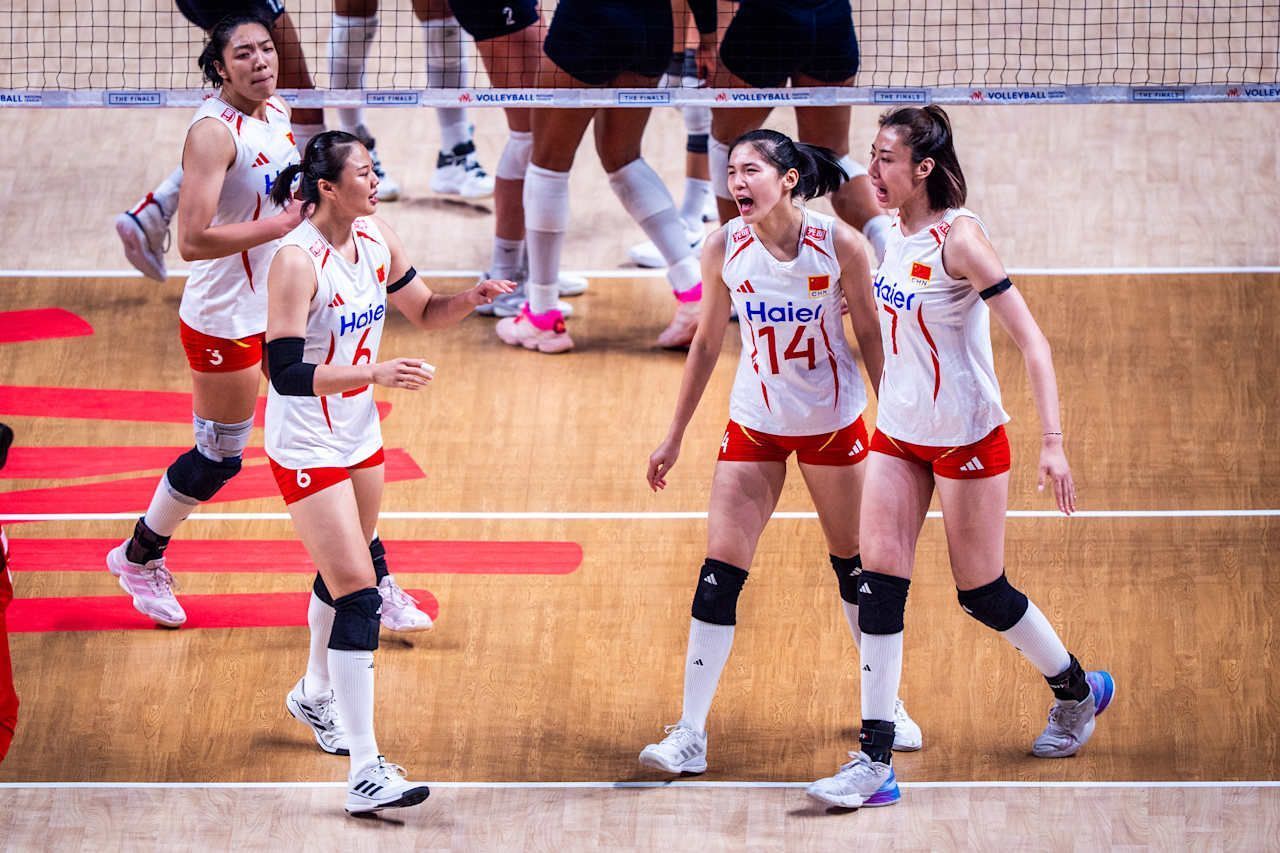 China surpreende, vence EUA e vai à semifinal da Liga das Nações (VNL)