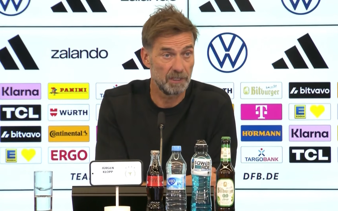 Klopp manda recado ao assumir Alemanha: 'Se não deixarem em paz minha família, vou embora'