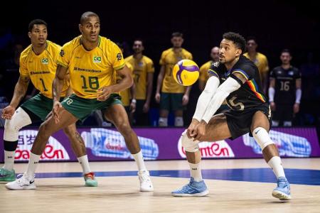 Brasil em jogo de VNL Masculina