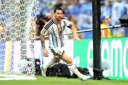Messi marcou contra Cabo Verde na Copa do Mundo
