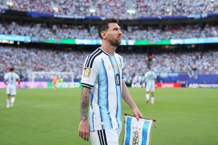 Messi é o capitão da Argentina na Copa do Mundo