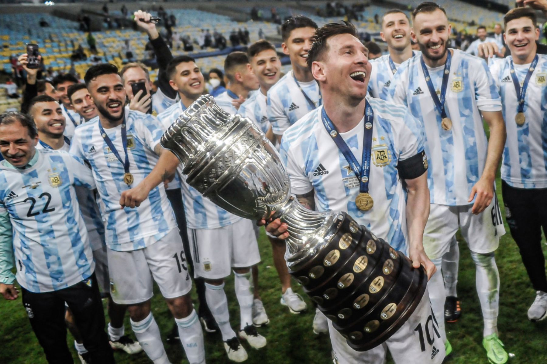 Argentina celebra cinco anos da Copa América no Brasil: ‘Mudou a história para sempre’