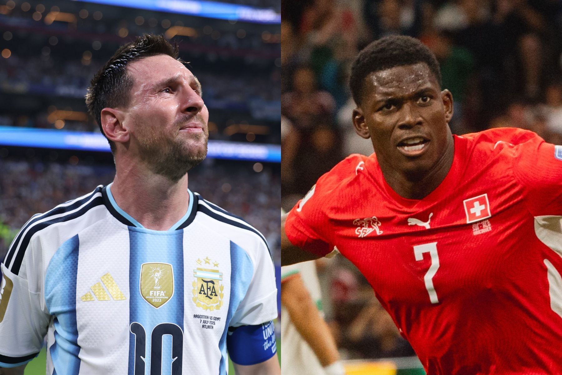 Com Messi em ‘modo hermano’, Argentina encara Suíça por mais uma semifinal de Copa
