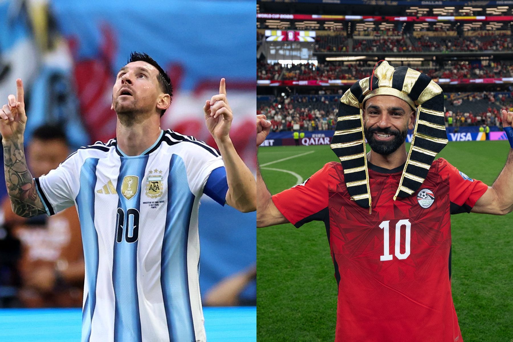 Depois de ‘susto’, Argentina de Messi encara o Egito de Salah nas oitavas da Copa