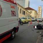 'Só vi a moto e os dois voando', conta testemunha de acidente em Juiz de Fora