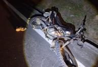 Motociclista inabilitado morre após bater em mureta na BR-116, em MG