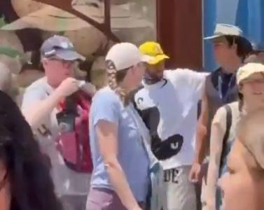 Neymar na Disney durante folga pós-queda da Copa de 2026