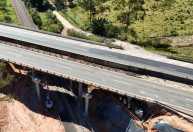 Obras em viadutos mudam trânsito na BR-040 entre Juiz de Fora e Belo Horizonte