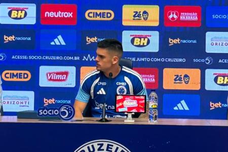 Gabriel Pec, novo reforço do Cruzeiro para a temporada