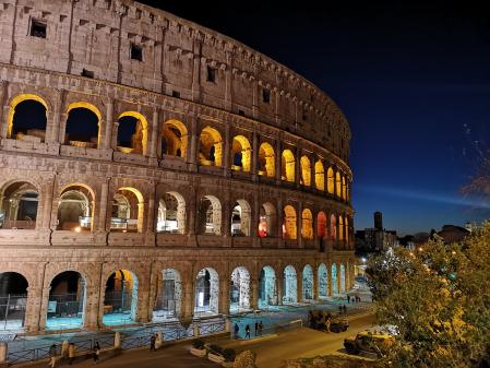 Coliseu de Roma, na Itália