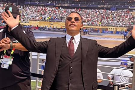 Nusret Gokce, mais conhecido por Salt Bae, na final da Copa do Mundo de 2026
