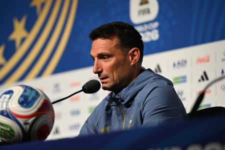 Lionel Scaloni, treinador da Argentina