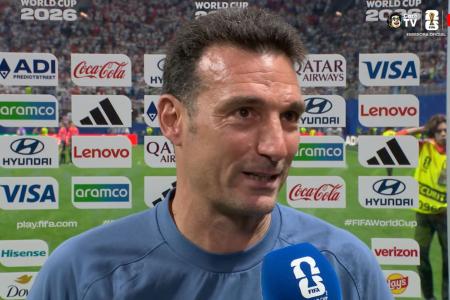 Lionel Scaloni, treinador da Argentina