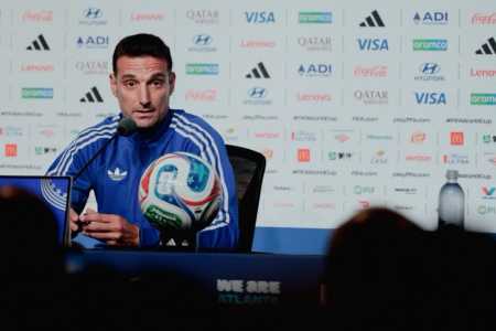 Lionel Scaloni, treinador da Argentina na Copa do Mundo