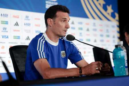 Lionel Scaloni, treinador da Argentina na Copa do Mundo