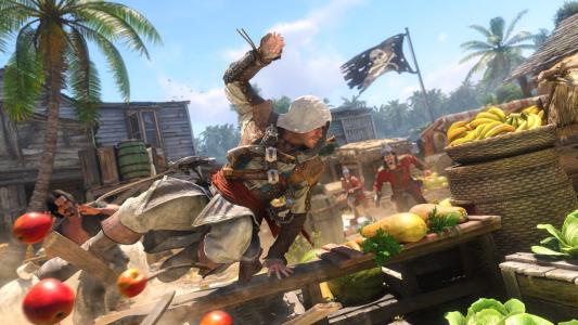Edward Kenway é o protagonista de Assassin's Creed Black Flag Resynced • Divulgação/Ubisoft