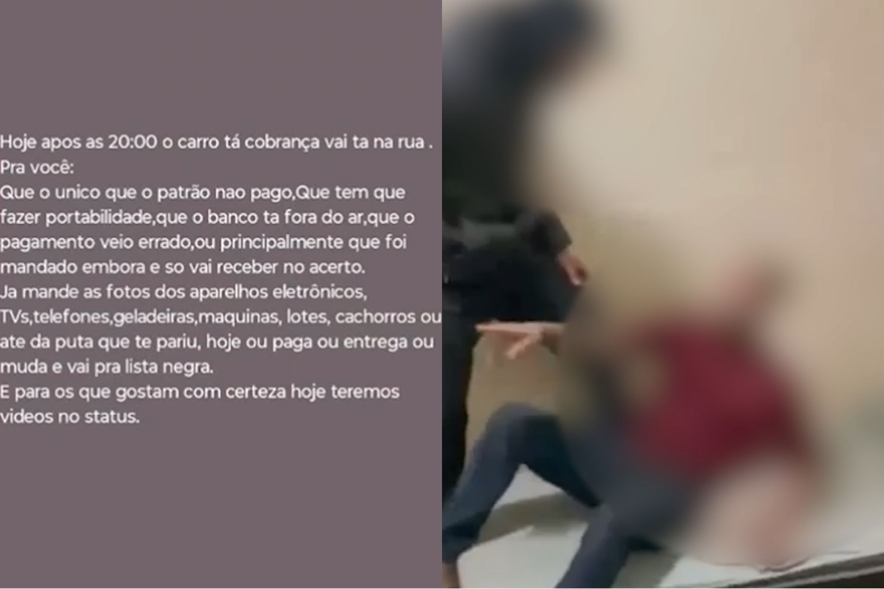 Espancamento, choque e armas: vídeos mostram agiotas torturando vítimas na Grande BH