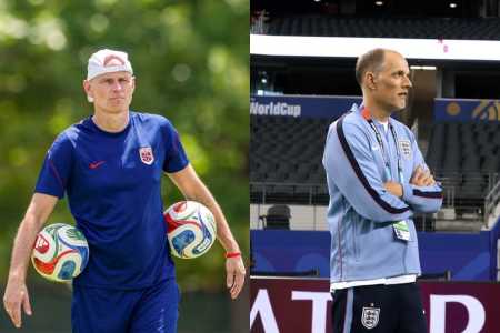 Treinadores de Noruega e Inglaterra
