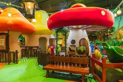 Vila dos Smurfs Park é o primeiro parque temático dos personagens na América Latina