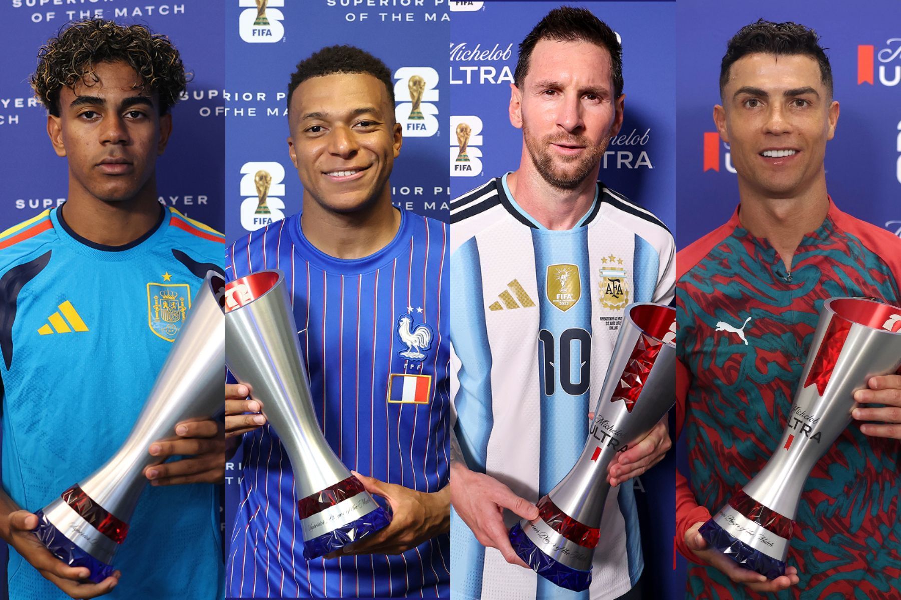 Rizek compara Yamal e Mbappé a Messi e Cristiano Ronaldo: ‘Briga pelo trono do futebol’