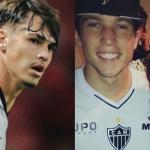 Titular do Atlético contra o Inter, Vitão realiza sonho da irmã ao atuar ao lado de Bernard