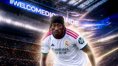 Yan Diomande anunciado pelo Real Madrid