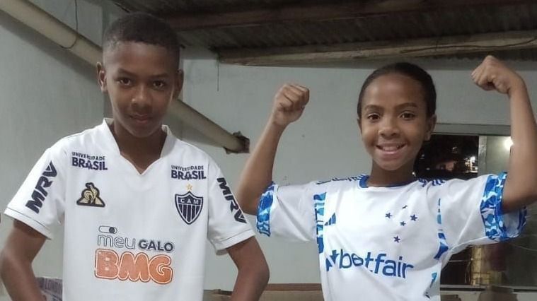Nascido em data histórica e de família cruzeirense, menino sonha em ver Atlético de perto
