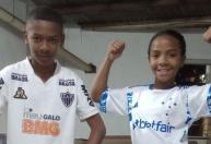 Nascido em data histórica e de família cruzeirense, menino sonha em ver Atlético de perto