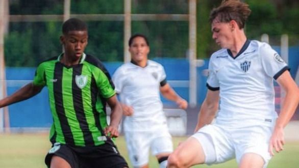 Com golaço de joia, Atlético vence clássico contra o América no Brasileiro Sub-17