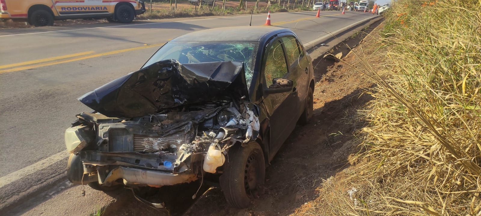 Acidente na MG-369 deixa mulher gravemente ferida em Alfenas