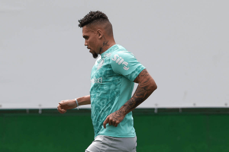 Paulinho segue em recuperação no Palmeiras • Cesar Greco/Palmeiras