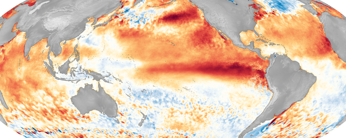 El Niño ganha força e se aproxima de recorde histórico