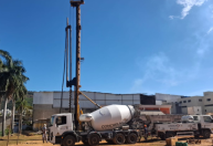 Obras da Unidade Básica de Saúde e do CAPS Leste avançam de fase