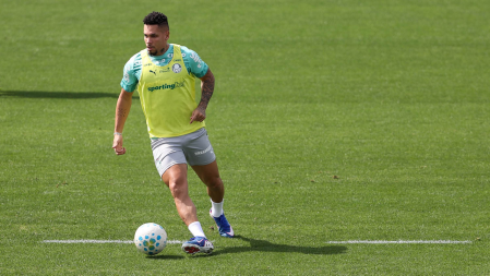 Paulinho está lesionado no Palmeiras • Cesar Greco/Palmeiras