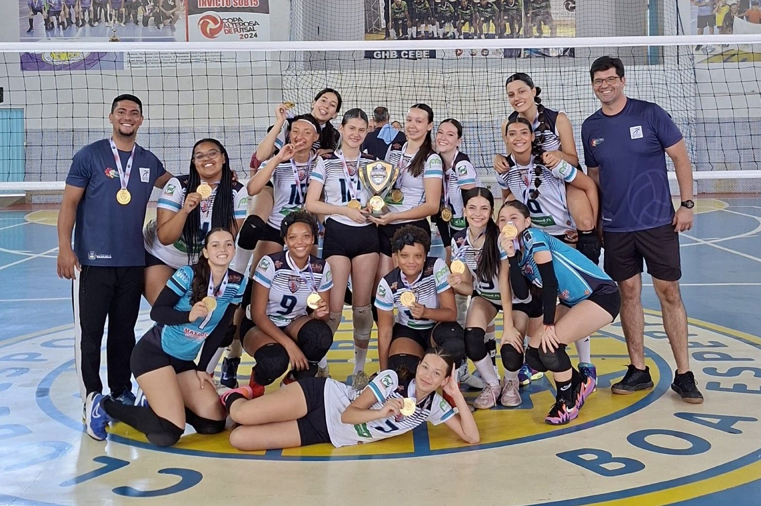 Varginha conquista o título da Liga Sul Mineira de Vôlei Sub-18