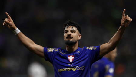Flaco López, atacante do Palmeiras